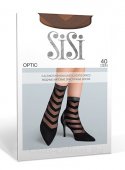 Новинка - фантазийные женские носки Optic 40 в коллекции бренда SiSi