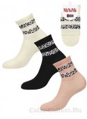 Новинка - фантазийные женские хлопковые носки Mini Style 4602-1 в коллекции бренда Minimi