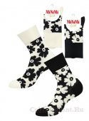 Новинка - фантазийные женские хлопковые носки Mini Trend 4214 в коллекции бренда Minimi
