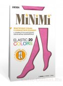 Новинка - женские тонкие цветные гольфы Elastic 20 Colors в коллекции бренда Minimi