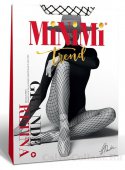 Новинка - женские бесшовные колготки в крупную сетку Retina Grande в коллекции бренда Minimi