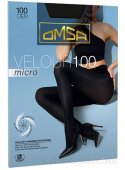 Новинка - женские теплые колготки из микрофибры Velour Micro 100 в коллекции бренда Omsa