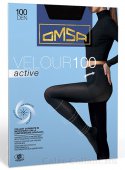 Новинка - женские теплые колготки из микрофибры Velour Active 100 в коллекции бренда Omsa